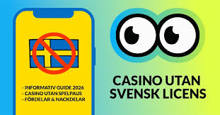 Upplev Spänningen med Casino med Låg Insättning Utan Svensk Licens