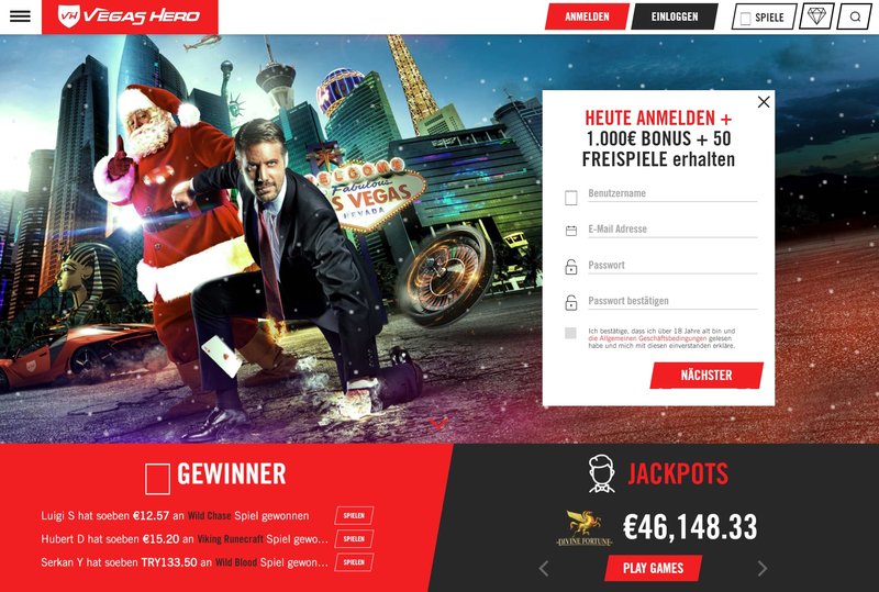 Getting Started with Vegas Hero Casino